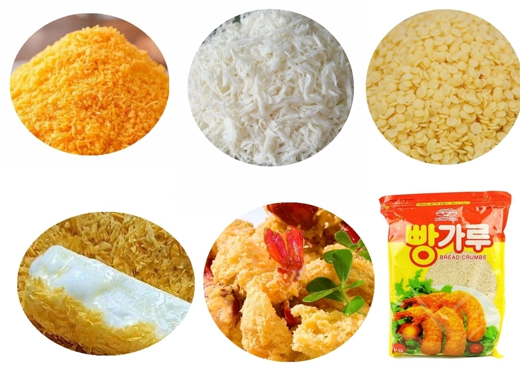 China origin puff snacks bread crumbs panko production line food making machine