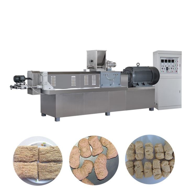 Soya Protein Chunks Mince Meat Nuggets Machine